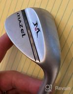 img 1 attached to MAZEL Premium Golf Sand Wedge, Gap Wedge, Lob Wedge For Men & Women - Easy Flop Shot, Escape Bunkers And Quickly Cut Strokes Around The Green With High Loft Club Wedge review by Ryan Rea