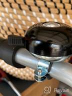 img 1 attached to Loud Bike Bell For Beach Cruiser & Mountain Bikes - Greallthy Classic Bicycle Ring Bell review by Michael Rasberry