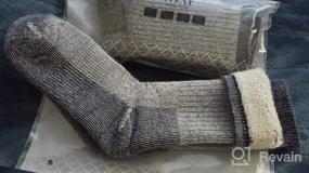 img 8 attached to RTZAT Merino Wool Hiking Socks - Thermal, Moisture Wicking & Cushioned For Outdoor Activities