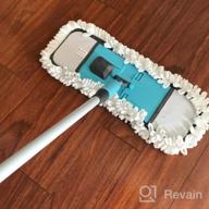img 1 attached to Guay Clean Home Cleaning Kit - 4 Piece Set W/ Telescopic Pole, Microfiber Mop, Broom & More! review by Michael Rodas