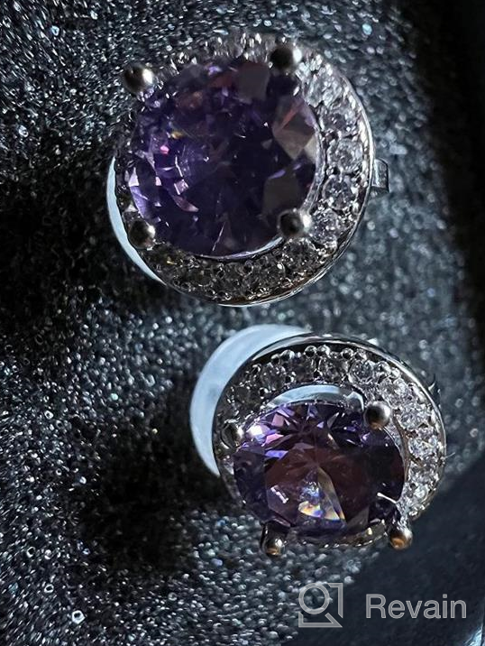 img 1 attached to Sparkle Without The Pain: YOQUCOL'S 8MM Clip-On Stud Earrings With Shimmering Cubic Zirconia Crystals For Women And Girls review by Kevin Kue