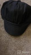 img 1 attached to Womens Peaked Newsboy Cap - Stylish And Functional Headwear For Women review by Mike Quade