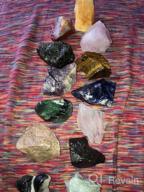 img 1 attached to 1 Lb Assorted Natural Raw Crystals Rough Stones - Perfect For Tumbling, Cabbing, Polishing, Wire Wrapping, Wicca & Reiki Crystal Healing - Mookaitedecor Featured Product review by April Goracke