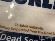 img 1 attached to Coarse SaltWorks Bokek Dead Sea Bath Salt, Unscented, 5 Lbs Bag - Ideal For Relaxation And Skin Care Therapy review by Michael Long