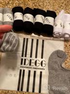 img 1 attached to 12 Pairs Non Slip Athletic Low Cut Socks For Women & Men - No Show Grip Anti-Slid Casual Socks review by Jose Isaacs