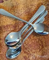 img 1 attached to Upgrade Your Coffee Experience With YOLIFE'S 6-Piece Demitasse Espresso Spoons Set review by Douglas Holla