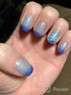 img 1 attached to Experience A Stunning Nail Transformation With Allenbelle'S Mood-Enhancing Color Changing Nail Polish Set - Blue To White Gel Polish Set review by Heather Johnson
