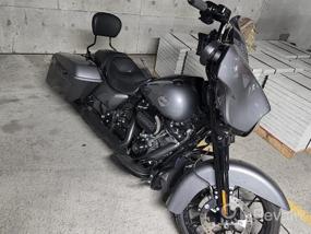 img 7 attached to Black Lower Triple Tree Wind Deflector For Harley Touring Electra Street Glide 2014-2021 Models