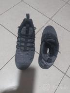img 1 attached to Men's PUMA AXELION Sneaker: Castlerock Galaxy Black - Shoes & Fashion Sneakers review by Jayson Sharma