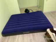 img 1 attached to Intex 64765 Multicoloured Inflatable Bed, 152 x 203 x 25 cm review by Minoru Koshida ᠌