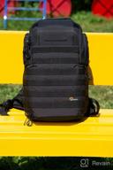 img 1 attached to 🎒 Lowepro ProTactic 350 AW II: Ultimate Modular Backpack for Pro Cameras, Drones, and Laptop (Up to 13 Inch), with All Weather Cover - Black review by Ae Rim Ra ᠌