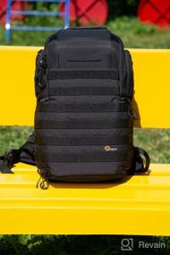img 7 attached to 🎒 Lowepro ProTactic 350 AW II: Лучший модульный рюкзак для профессиональных камер, дронов и ноутбука (до 13 дюймов), с покрытием от всех погодных условий - черный