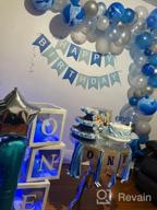 img 1 attached to 78Pcs Boys 1St Birthday Decorations Kit With Balloon Boxes, Crown, Happy Birthday Banner And Highchair Banner For Baby First Bday Party review by Alejandro Dabney