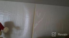 img 6 attached to Transform Your Home With Craftopia'S Waterproof White Wood Grain Vinyl Contact Paper Roll