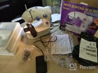 img 2 attached to Sewing Mini Sewing Machine / Sewing Machine / Portable Sewing Machine / Compact Sewing Machine / Needlework / Luoweite review by Mateusz Sobczyk ᠌