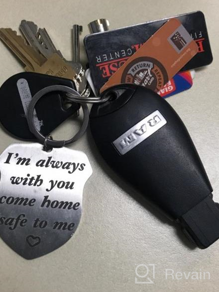 img 1 attached to 👮 Official Police Officer Enforcement Keychain – Perfect Graduation Gift review by Robert Corral