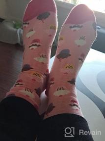 img 5 attached to Crazy Cute Animal And Food Design Cotton Socks For Women And Girls - Funny Novelty Crew Socks - Perfect Gift Idea