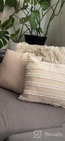 img 6 attached to 2 Pack Of Soft Cushion Covers - GIGIZAZA'S Gold Velvet Decorative Throw Pillow Cover Set For Sofa Bed