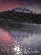 img 1 attached to Nature Scenery Jigsaw Puzzle - Bgraamiens Puzzle Shadow On The Lake - 1000 Pieces Of Serene Peaceful Lake And Mountain Views review by Richard Gallagher