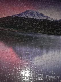 img 8 attached to Nature Scenery Jigsaw Puzzle - Bgraamiens Puzzle Shadow On The Lake - 1000 Pieces Of Serene Peaceful Lake And Mountain Views