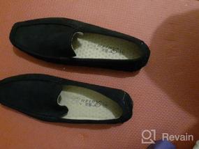 img 7 attached to Stylish Slip-On Suede Leather Loafers For Girls And Boys - Perfect For Casual Or Formal Occasions