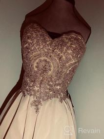 img 8 attached to Gorgeous Gold Lace Applique Quinceanera Dress For Juniors - Babyonline!