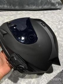 img 5 attached to 1Storm Motorcycle Bike Full Face Helmet Mechanic Skull: HJDJ11