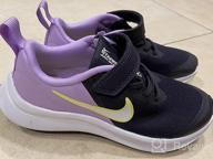 img 1 attached to Nike Unisex Child Runner Sneaker Numeric_3_Point_5 Girls' Shoes review by Eric Timbeross