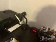 картинка 1 прикреплена к отзыву Темно-коричневый 44X58 дюймов современный L-образный угловой компьютерный стол игровая письменная рабочая станция для домашнего офиса небольшое пространство от Matthew Sytniak