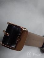 img 1 attached to Upgrade Your Watch With WRISTOLOGY'S Quick Release Leather Watch Band - Available In Multiple Colors And Sizes For Men And Women review by Duane Hayes