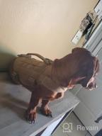 img 1 attached to Tactical Military Dog Harness With Vertical Handle And Durability For Small Puppies - XS (Neck: 11"-17", Chest: 15"-22") review by Michael Boonme