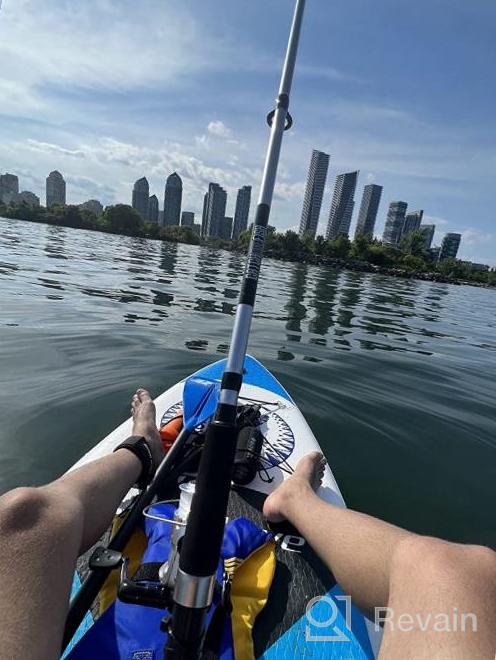 img 1 attached to 8-Speed Saltwater Transom-Mounted Electric Trolling Motor For Fishing Boat, Kayak Outboard Motor - U-BCOO review by Sameer Harder