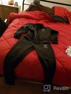 img 1 attached to Men'S Athletic Tracksuit: Full Zip Sweatshirt And Joggers Set For Sports And Casual Wear review by Kevin Ballard