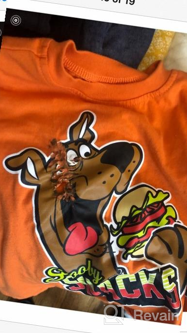 img 1 attached to 👕 Authentic Warner Bros Boy's Scooby Doo Tee Shirt Set - 3-Piece Bundle review by Justin Sharp