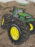 картинка 1 прикреплена к отзыву 👕 Стильная и комфортная майка John Deere для малышей - идеальное дополнение к коллекции мужской чулочно-вязаной одежды. от Chuck Derrick