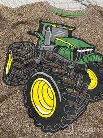 img 4 attached to 👕 Стильная и комфортная майка John Deere для малышей - идеальное дополнение к коллекции мужской чулочно-вязаной одежды.