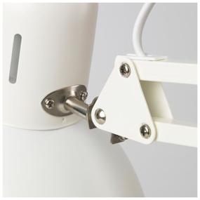 img 2 attached to 💡 IKEA Office Lamp 10355726: 13W E27, White Armature & Shade - Sleek and Functional Lighting