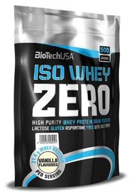 img 2 attached to 🥛 BioTechUSA Iso Whey Zero Protein, 500g, Vanilla Flavor