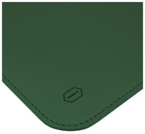 img 4 attached to Leather Case for Macbook 16 2021, Laptop Sleeve, 16" WiWU Skin Pro II, Green