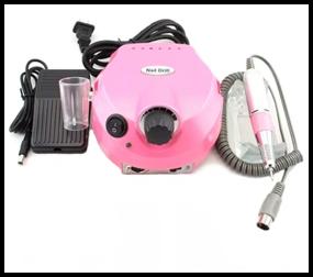 img 4 attached to Device for manicure and pedicure Nail Drill DM-202, 45000 rpm, 1 pc., pink