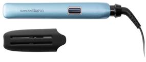 img 4 attached to Remington S9300 Shine 💙 Therapy Pro Blue Hair Straightener