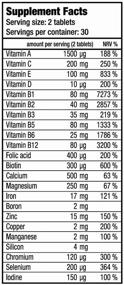 img 1 attached to Multivitamin For Women, 60 tabs, neutral