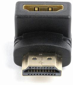 img 2 attached to Cablexpert HDMI-HDMI A-HDMI90-FML adapter/adapter, black