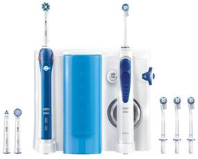 img 3 attached to 🦷 White/Blue/Cyan Oral-B OxyJet PRO 2000 Toothbrush Cleaning System