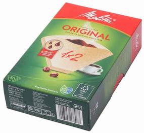 img 2 attached to Disposable filters for drip coffee maker Melitta Original brown Size 1x2, brown