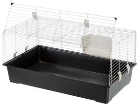 img 4 attached to Cage for rodents, rabbits Ferplast Rabbit 100 new 95x57x46 cm 95 cm 57 cm 46 cm black