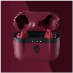 img 1 attached to Deep Red Skullcandy Indy Evo True Wireless Headphones