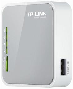 img 4 attached to WiFi router TP-LINK TL-MR3020, white