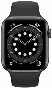 img 3 attached to Apple Watch Series 6 44mm Aluminum Case RU, space gray/black