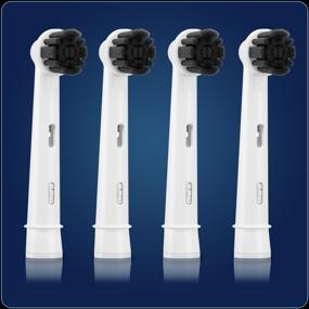 img 2 attached to Oral-B Pure Clean Electric Brush Head Set, White, 4 pcs.